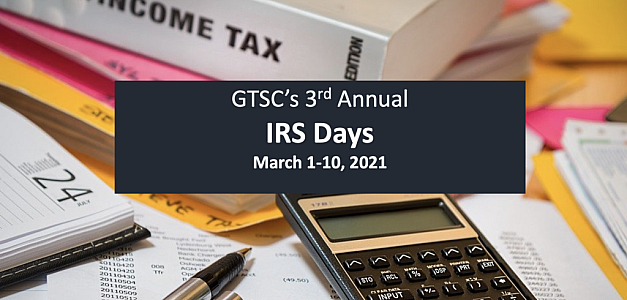 GTSC’s 3rd Annual IRS Days!